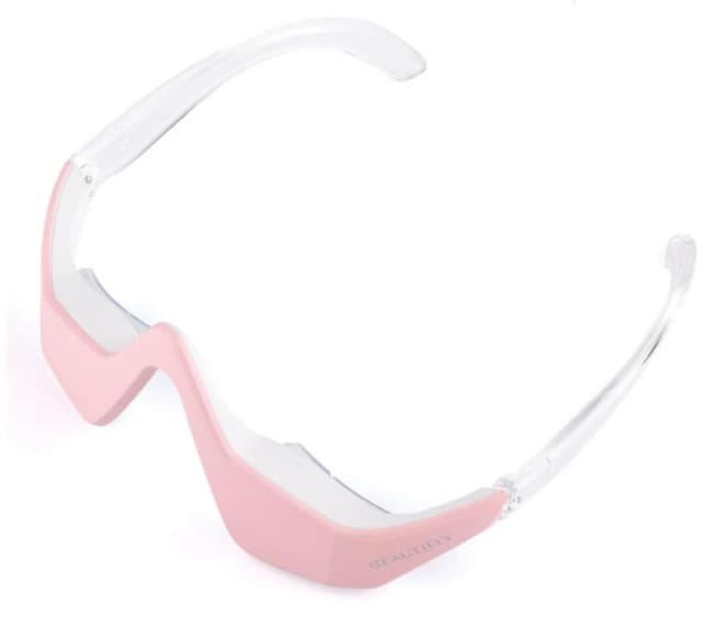 BEAUTIFLY Blush series IllumiEyes Therapy Eye Massager - Pink & White, Pink,White 5903003701637