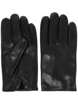 BOSS Nappa Leather Gloves Black