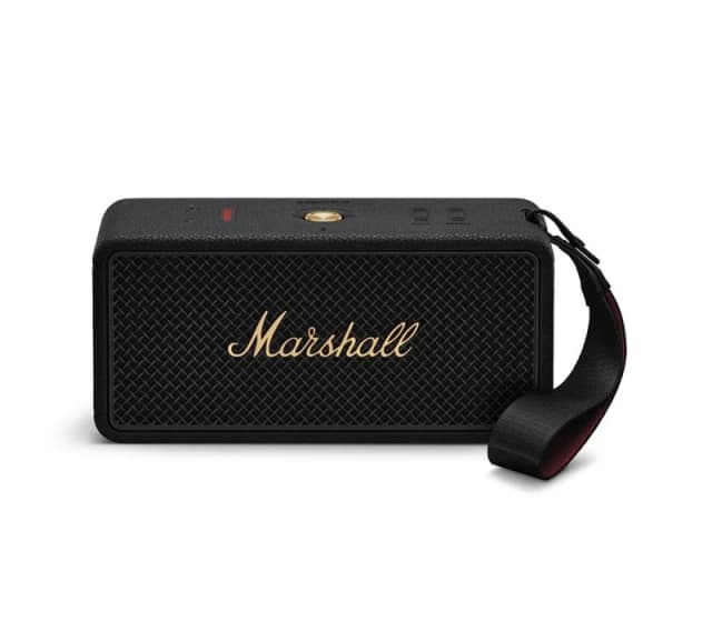 MARSHALL Middleton II Portable Bluetooth Speaker - Black & Brass, Black 7340055404594