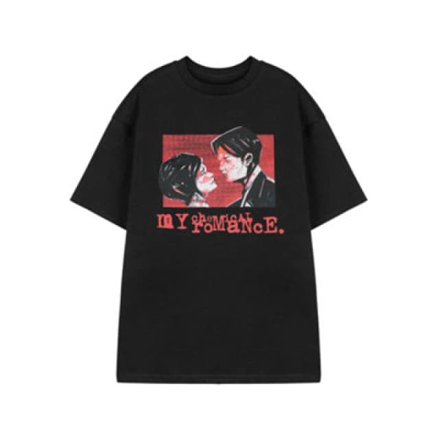 My Chemical Romance My Chemical Romance Short Sleeved T-Shirt in Black Size: Small Black S Unisex 5063203915477