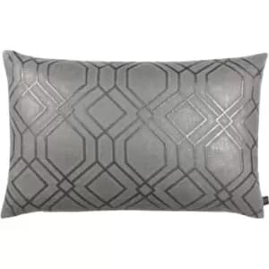 Prestigious Textiles Othello Polyester Filled Cushion Polyester Cotton Graphite