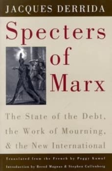 Specters of Marx by Jacques Derrida Paperback