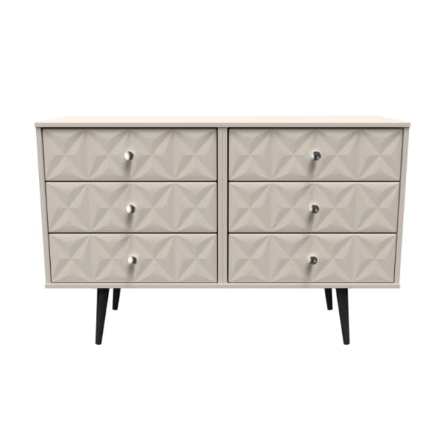 Toledo 6 Drawer Chest In Kashmir Matt (Ready Assembled)
