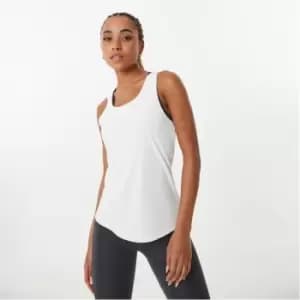 Everlast Cross Back Tank Top - Cream