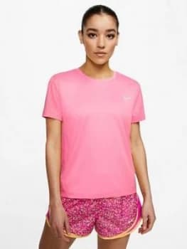 Nike Running Miler Tee - Pink