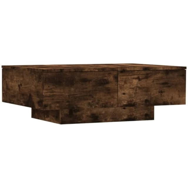 VIDAXL Coffee Table Smoked Oak 90x60x31cm Engineered Wood Vidaxl 8720286932575