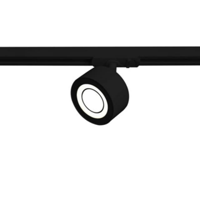 Nordlux Clyde Link Metal Track Spot Light 3-Level Dimming Black,mains Led