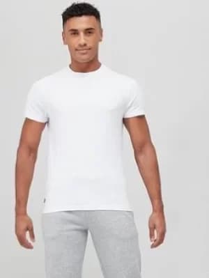 Superdry Orange Label Vintage Emb T-Shirt, White, Size 2XL, Men