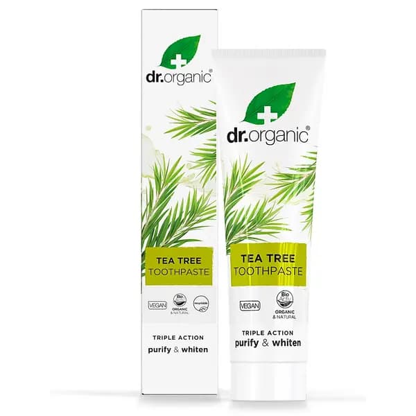 Dr Organic Tea Tree Toothpaste 100ml