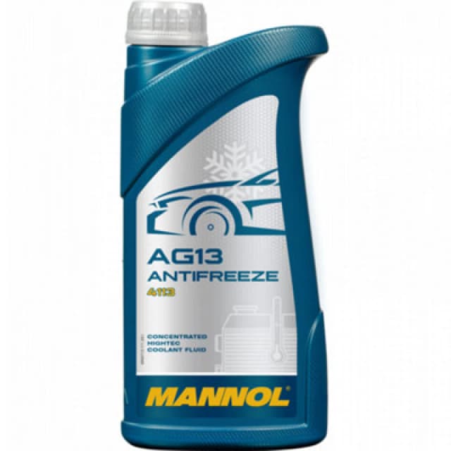 Mannol Antifreeze Ag13 4113 Hightec Concentrated Coolant Fluid Protection 1L