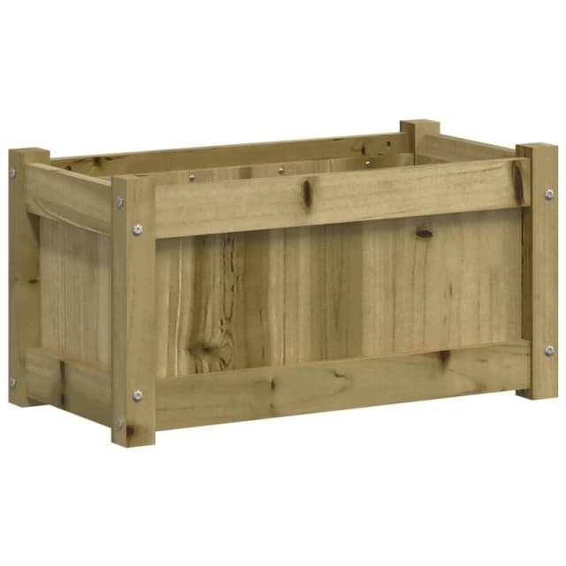 vidaXL Garden Planter 60x31x31cm Impregnated Wood Pine, Brown 837447