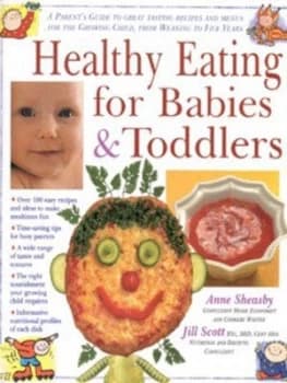 Healthy Eating for Babies and Toddlers by Anne Sheasby and Jill Scott Hardback