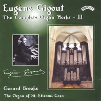 Gerard Brooks (Organ of St Etienne - Complete Organ Works Vol. 3, The (Brooks) CD
