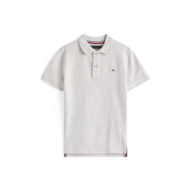 Tommy Hilfiger Boys Polo Grey Heathr P09 male 4Y