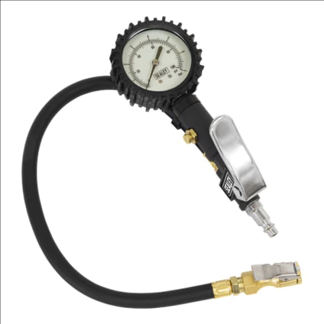 Sealey Tyre Inflator comes with Clip-On Connector SA399