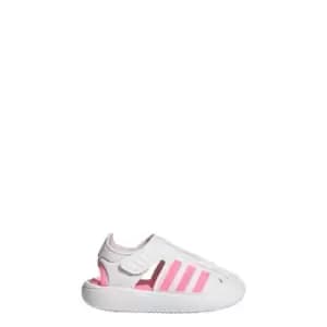 adidas Closed-Toe Summer Water Sandals Kids - Cloud White / Beam Pink / Clea