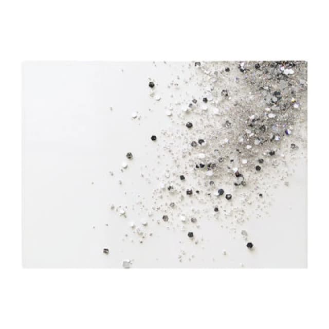 Warren Reed Designer Glittering Tranquility: Pure White Chopping Board