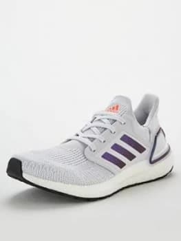 adidas Ultraboost 20 - Grey, Size 6, Men