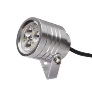 Elite LED 3 Light Indoor Wall Spotlight Aluminium IP54