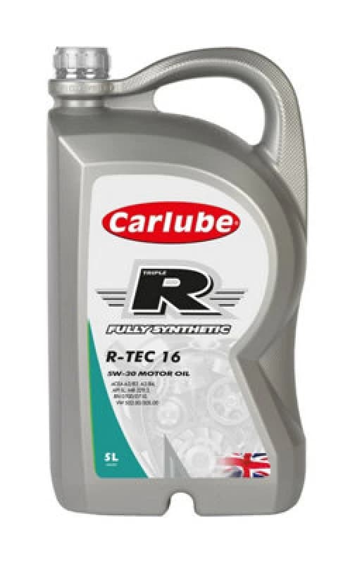 Carlube Engine Oil Triple R 5W30 A3 B4 Fully Synthetic 5 Litres R-Tec 16 5L