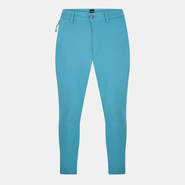 Boss Mens P Kaiton1 Zipped Straight Leg Trousers Light/Pstl Blue male 30W R