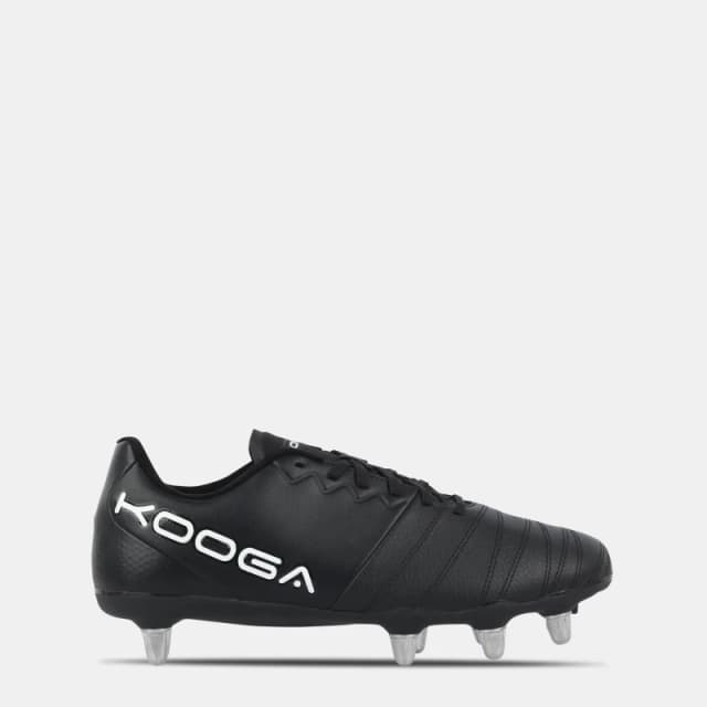 KooGa Power SG Rugby Boots Mens Black/White unisex 11.5 (46.5)