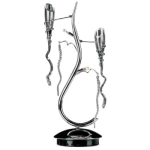 Shaggy Table Lamp Chrome