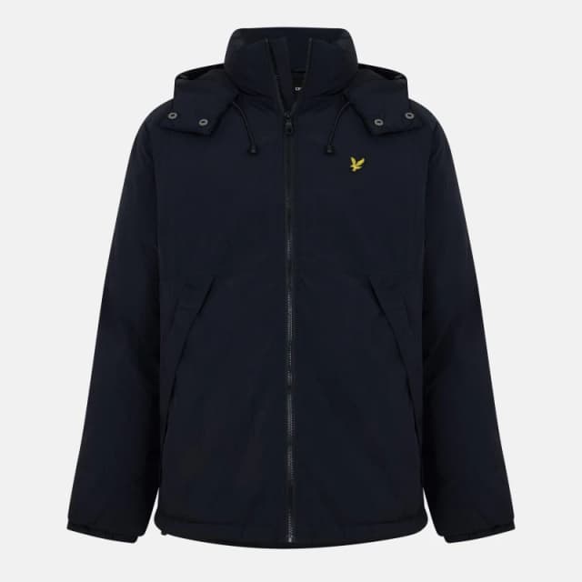 Lyle & Scott Padded Puffer Jacket Jet Black L
