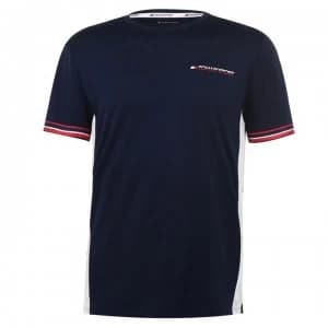 Tommy Sport Tape T Shirt - Sport Navy Hth