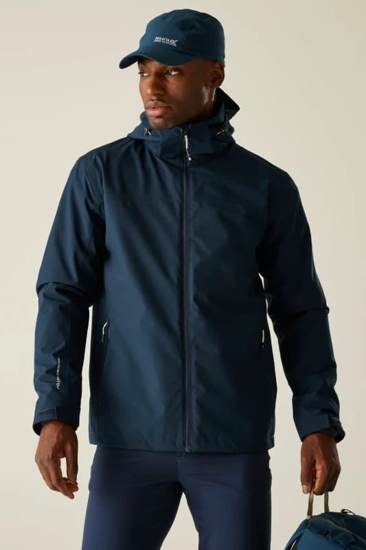 Regatta Regatta Men Coriver 3 in 1 Waterproof Breathable Jacket in Dark Navy Size: 2X-large Dark Navy XXL Male 5063516129226