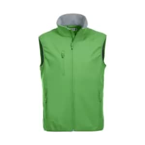 Clique Mens Basic Softshell Gilet (3XL) (Apple Green)