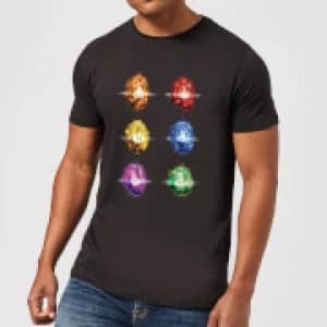 Avengers Infinity Stones Mens T-Shirt - Black