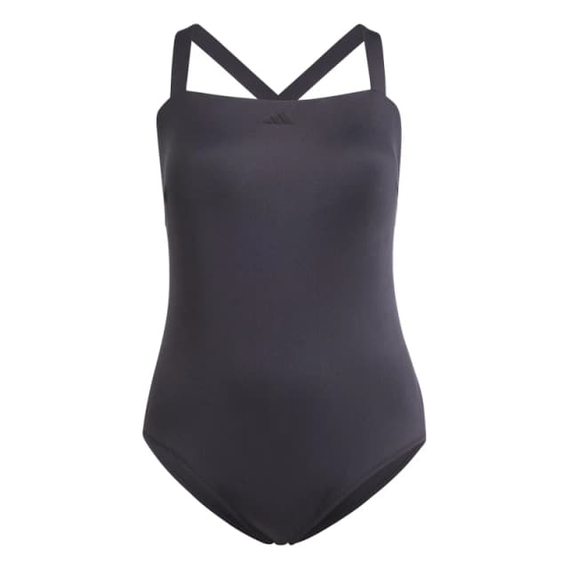 adidas Iconisea H S In One Piece Swimsuit Womens Black female 2X