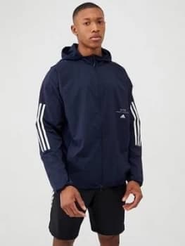 Adidas Must Have 3 Stripe Jacket - Navy