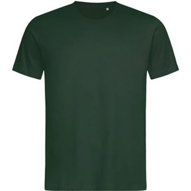 Stedman Stedman Men Lux T-Shirt in Bottle Green Size: Small Bottle Green S Male 5063107600523