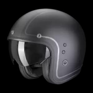 Scorpion Belfast Evo Retrol Matt Black-Silver L