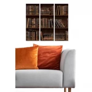 MDF206521390 _2 Multicolor Decorative MDF Painting (3 Pieces)