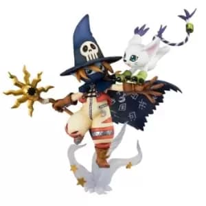Digimon Adventure G.E.M. Series PVC Statue Wizardmon & Tailmon 18 cm