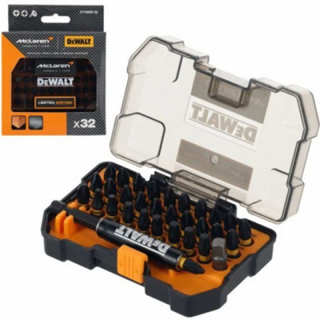 DEWALT 32 Piece McLaren F1 FLEXTORQ Screwdriving Bit Set DT70901T-QZ