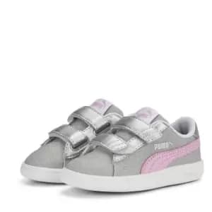 Puma Smash v2 Glitz Glam V Inf - Silver