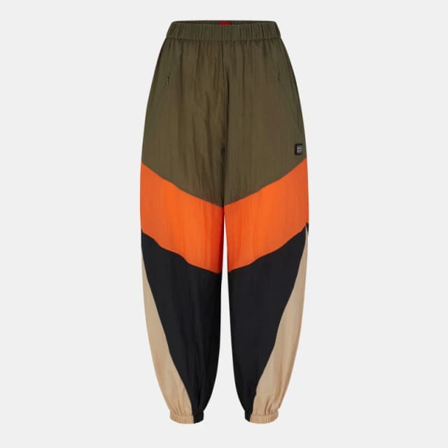 Hugo Womens Hailka Straight Leg Trouser Dark Green female 6 (XS)