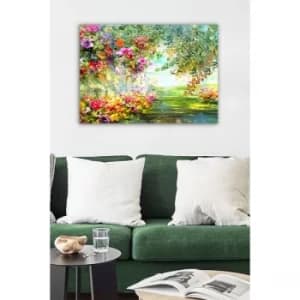 353382485-5070 Multicolor Decorative Canvas Painting