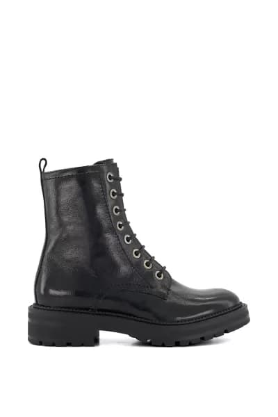 'Press' Lace Up Boots