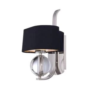 1 Light Indoor Wall Light Imperial Silver, G9