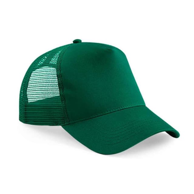 Beechfield Beechfield Men Snapback Trucker Cap in Bottle Green Bottle Green One Size Male 5063527835697
