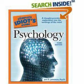 The Complete Idiots Guide to Psychology by Alpha Books Book