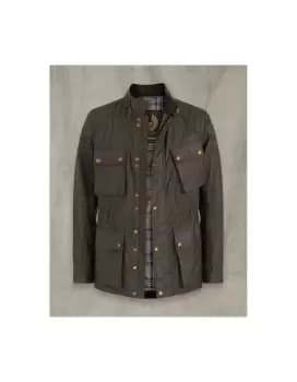 Belstaff Mens Faded Olive Fieldmaster Jacket
