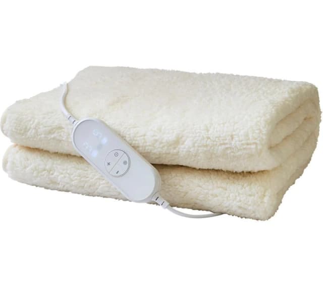 Morphy Richards EverCosy Fleece Electric Underblanket - Cream, 150 x 140cm 5056765401663