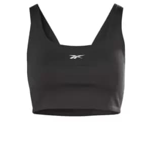 Reebok Workout Ready Rib Bralette Womens - Black
