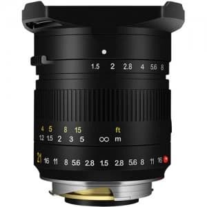 TTartisans 21mm F1.5 Leica M Mount - Black